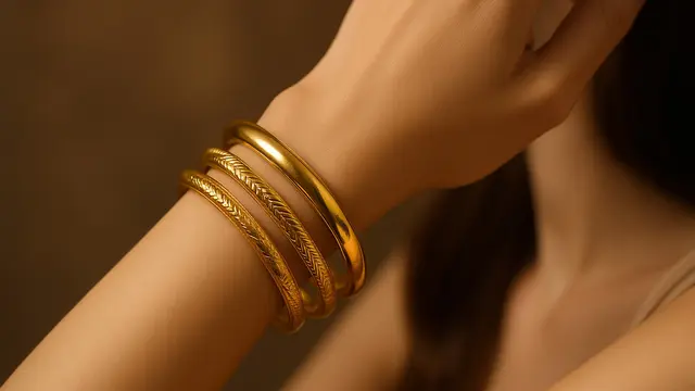 Model Gelang Emas Keroncong