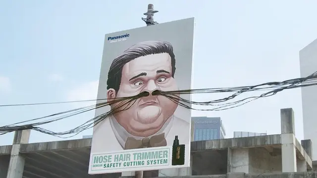 Iklan Outdoor Paling Kreatif (sumber: adsoftheworld)