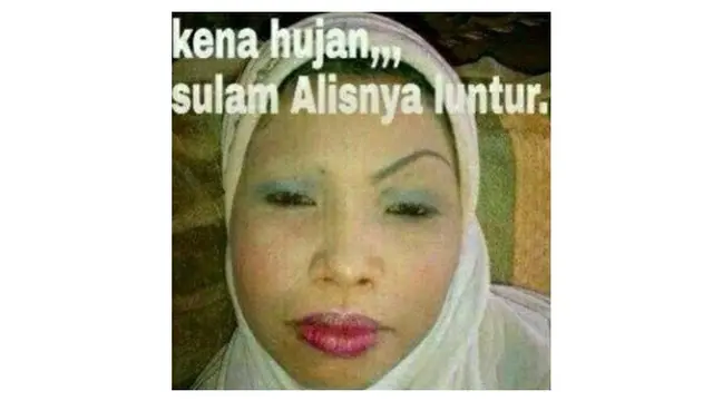 Meme Lucu Saat Hujan Turun ini Bikin Senyum Senyum