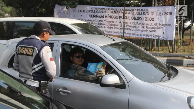 Uji Coba Perluasan Ganjil Genap