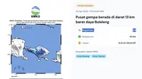 Gempa Hari Ini Kamis 23 April 2026, BMKG: Terjadi Dua Kali Getarkan Indonesia