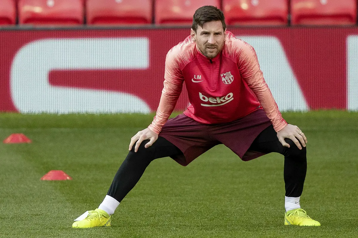 Latihan Manchester United Vs Barcelona