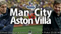 Manchester City vs Aston Villa (bola.com/samsulhadi)
