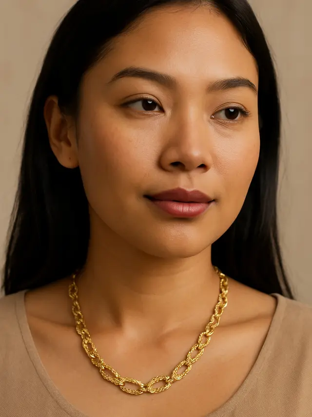 Model Kalung 925 (Image by ChatGPT)