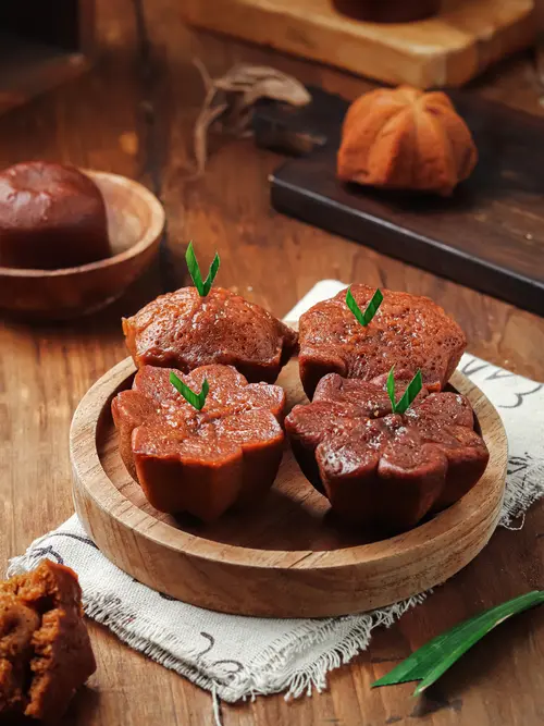 Bolu Kukus Gula Merah Mekar tanpa Telur