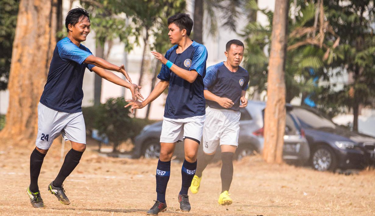 Kemeriahan dari laga Liga AYO 2019 matchday kesembilan. (Liga AYO)