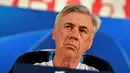 Sebelum menangani pasukan Abramovic, Ancelotti menangani AC Milan dan berada di puncak kesuksesan. Selama delapan tahun di San Siro, Ancelotti memenangkan Serie A satu kali, Liga Champions dua kali dan Coppa Italia satu kali. (AFP/Andrej Isakovic)