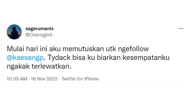 6 Alasan Netizen Follow Twitter Kaesang Pangarep Ini Bikin Tepuk Jidat