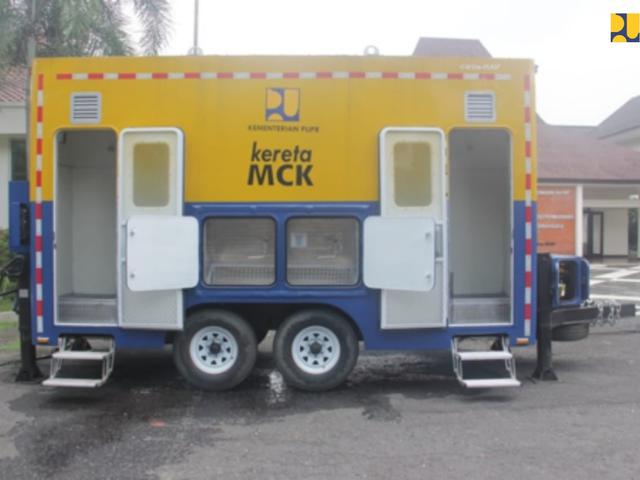 Perbaiki Layanan Sanitasi Kementerian Pupr Ciptakan Kereta Mck