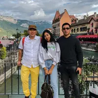 Darma Mangkuluhur, Gayanti Hutami, dan Tommy Soeharto (Instagram/darmamh)