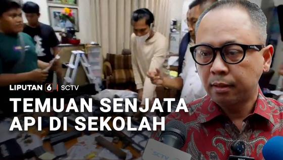 Temuan Senjata Api di Sekolah