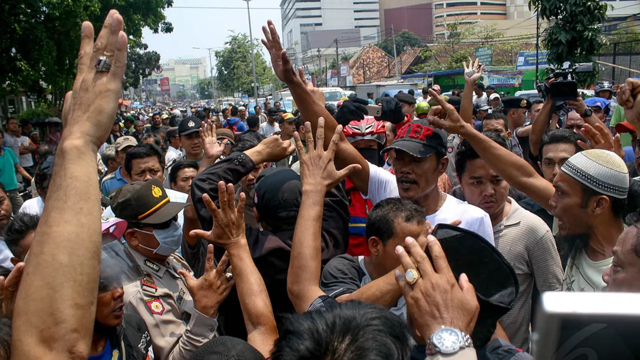 Ditertibkan Satpol PP, Pedagang Hewan Kurban Mengamuk