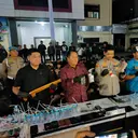 3 Bandar dan 104 Pemakai Ditangkap dari Kampung Narkoba di Makassar