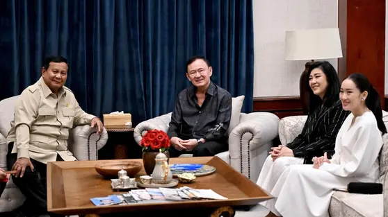 Prabowo Bertemu Thaksin Shinawatra, Seskab Teddy: Bahas Dinamika Global