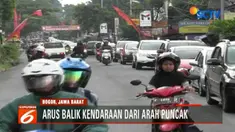 Sementara itu, penutupan jalur Puncak oleh Kementerian Pekerjaan Umum dan Perumahan Rakyat (PUPR) dan Kementerian Perhubungan Darat masih diberlakukan.