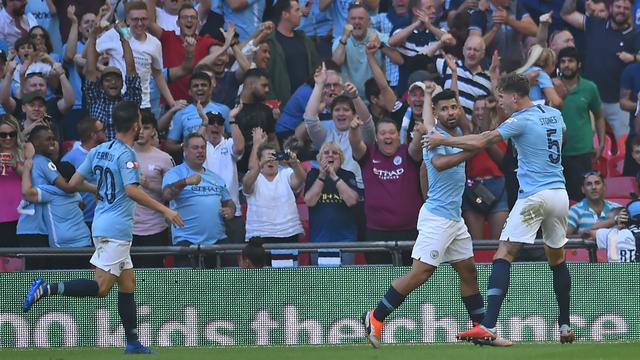 2 Gol Aguero Bawa Manchester City Tundukkan Chelsea di Community Shield