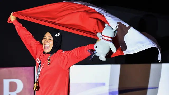 Aries Susanti Sumbang Medali Emas ke-8 untuk Indonesia