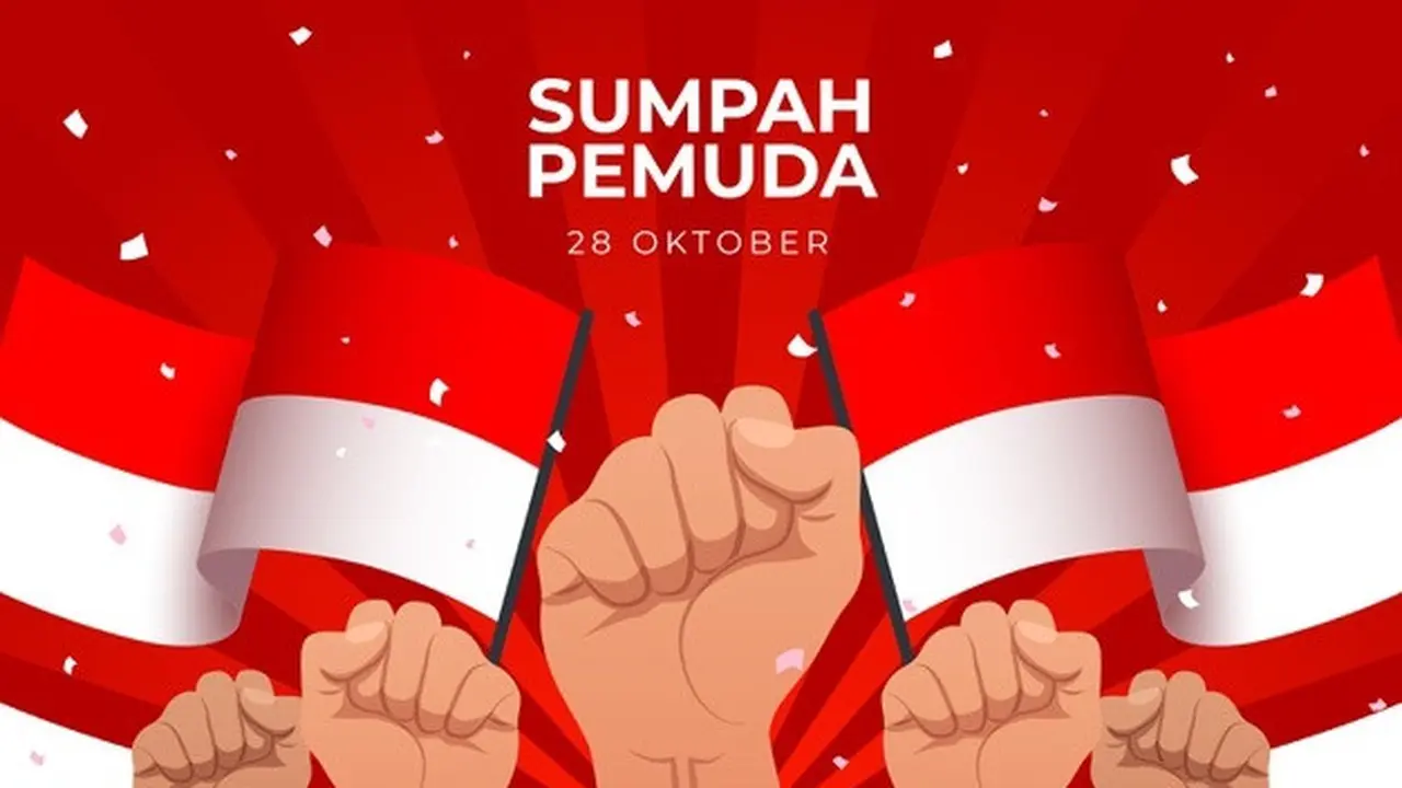 Ilustrasi Hari Sumpah Pemuda, 28 Oktober