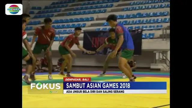 Timnas kabaddi Indonesia putra dan putri saat ini tengah menggenjot latihan untuk bisa bersaing dengan raksasa kabaddi seperti India dan Pakistan.