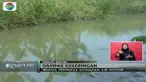 Kekeringan melanda, warga di daerah ini terpaksa mengonsumsi air sungai meski terdapat sampah di aliran tersebut.
