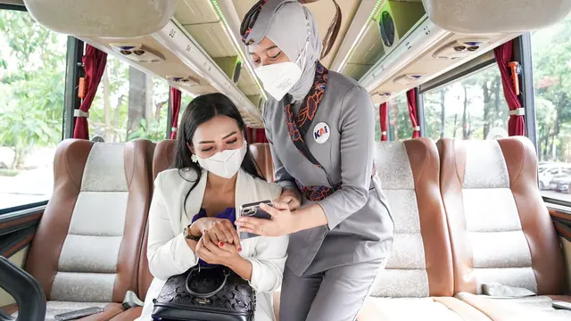 PT Kereta Api Indonesia (Persero) bekerja sama dengan Perum DAMRI untuk menghadirkan layanan antarmoda Kereta Api Jarak Jauh dengan Bus DAMRI.