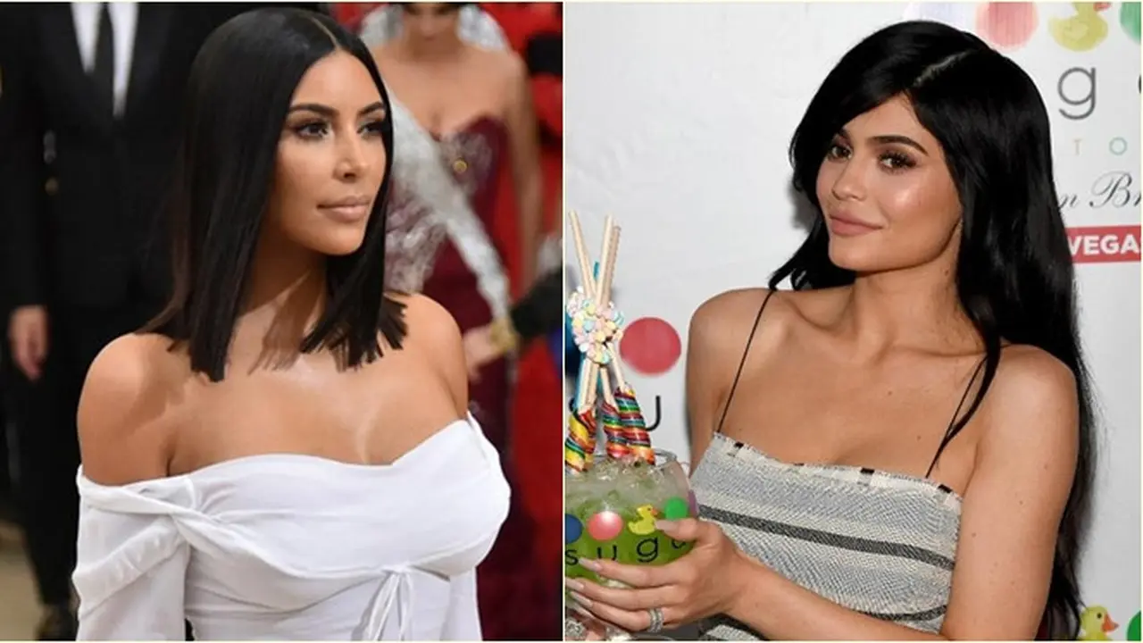 [Bintang] Kim Kardashian dan Kylie Jenner
