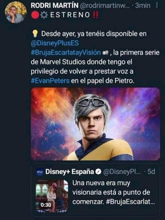 Quicksilver X-Men di WandaVision