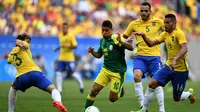 Brasil vs Afrika Selatan (AFP/EVARISTO SA)
