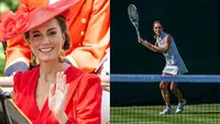 Intip beda gaya Kate Middleton yang sangat kontras (@wimbledon @hrh_princesscatherineofwales)