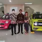 Kurnia Motors hadirkan mobil listrik dengan banderol Rp 100 jutaan. (Septian/Liputan6.com)