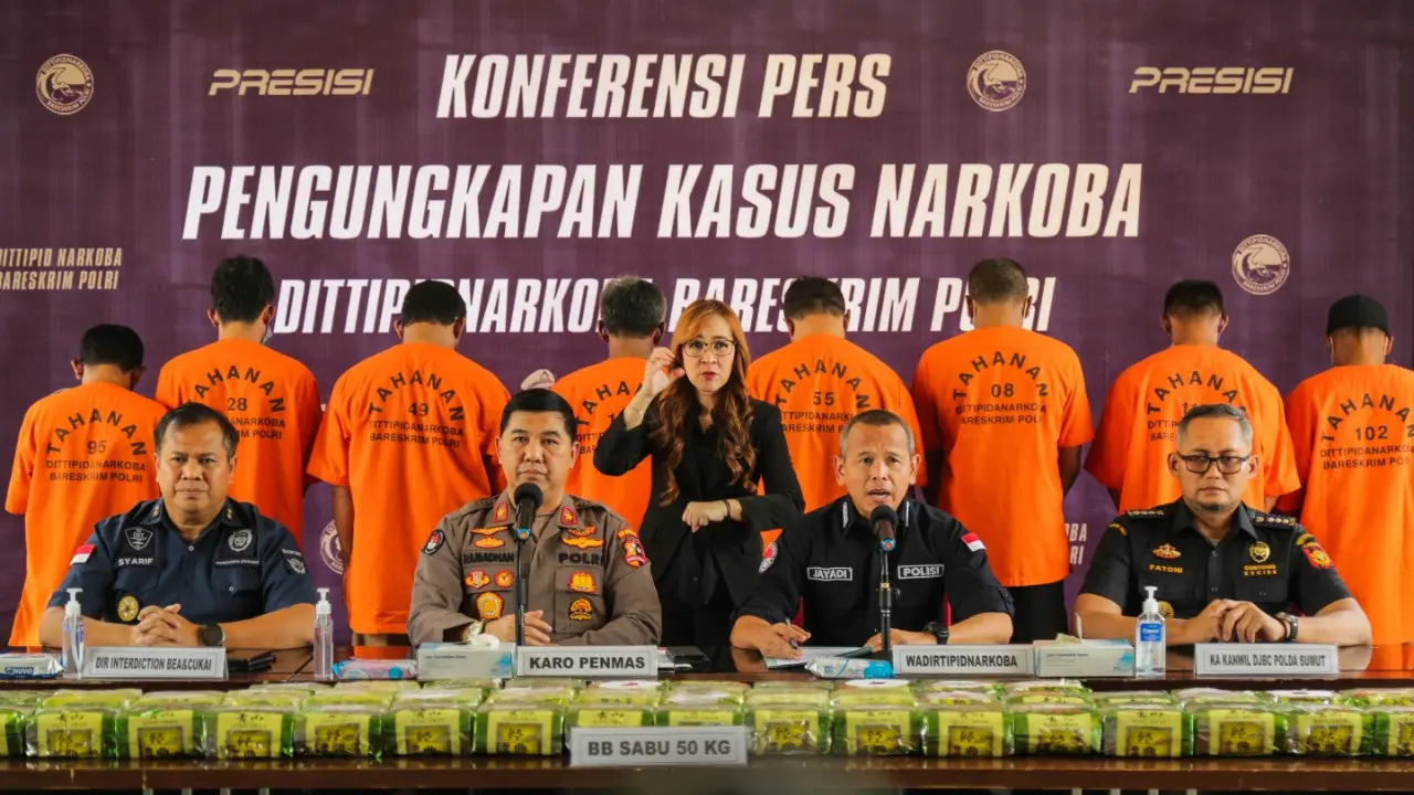 Bea Cukai dan Polri berhasil menggagalkan praktik penyelundupan narkotika jenis sabu-sabu.