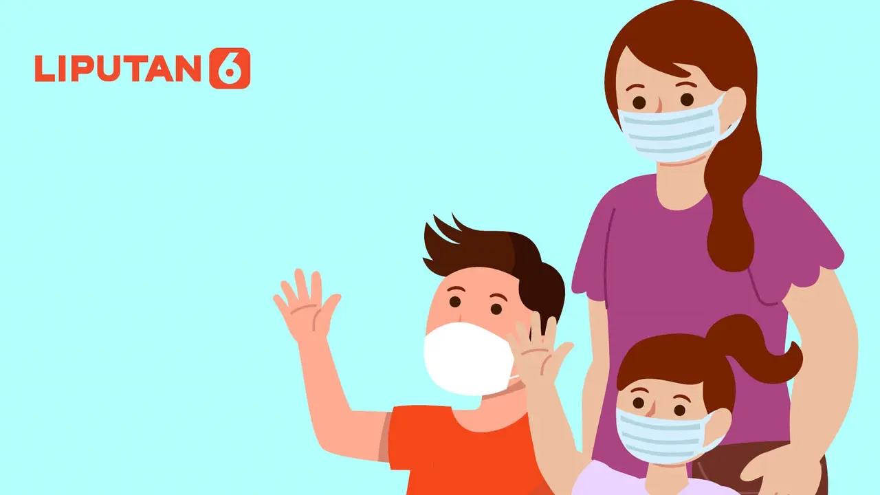 Banner Infografis 5 Tips Ajarkan Anak Pakai Masker Cegah Covid-19. (Liputan6.com/Niman)