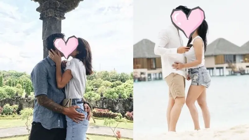 Bikin Baper, Berikut Ini merupakan 10 Foto Seleb yang Ciuman Dengan Pasangan Mereka