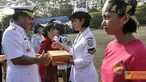 Citizen6, Jakarta: Panglima TNI Laksamana TNI Agus Suhartono, S.E., membuka apel bersama wanita TNI yang diikuti oleh 300 peserta di Lapangan Mabes TNI AU, Jakarta, Kamis (21/4). (Pengirim: Badarudin Bakri Badar)