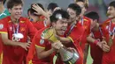 Timnas Vietnam U-23 mengalahkan Timnas Indonesia U-23 dengan skor tipis 1-0. (Bola.com/M Iqbal Ichsan)