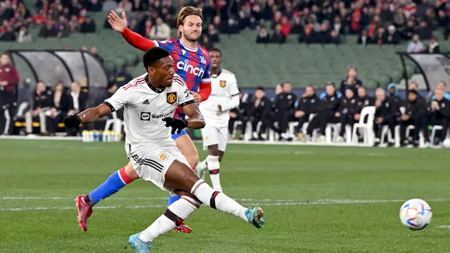 Foto: Manchester United Masih Sempurna di Laga Pramusim 2022 / 2023, Giliran Crystal Palace Jadi korban Ketajaman Anthony Martial Dkk.