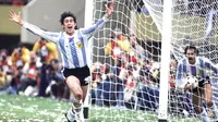 Mario Kempes, top scorer Piala Dunia 1978 asal Argentina.