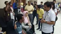 Kepala Kanwil DJP Wajib Pajak Besar, Mekar Satria Utama terus memimpin acara bakti sosial (foto: Kanwil DJP Pajak Besar)