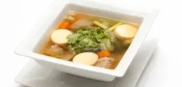 Resep Sup Tahu Bening Jahe Rendah Lemak./Copyright depositphotos.com/nattanan726