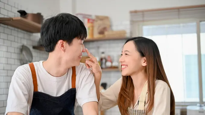 bahagia masak bersama pernikahan