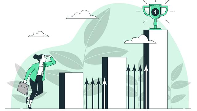 Ilustrasi perjuangan hidup, tantangan