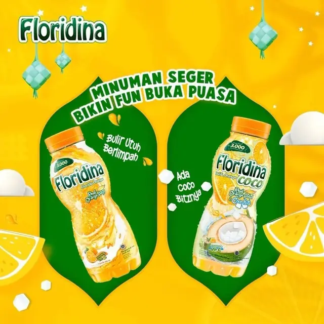 Bikin Momen Buka Bareng Makin Fun with The Flo, Yuk Siapkan Floridina dengan Bulir Jeruk Asli Florida!