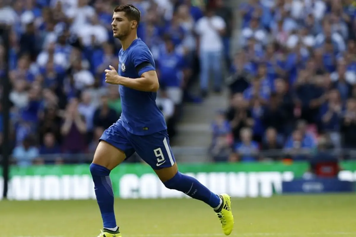 Penyerang Chelsea, Alvaro Morata