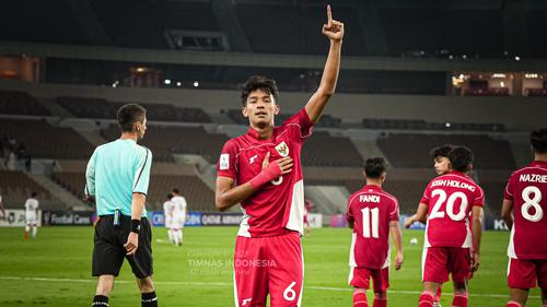 Evandra Florasta - Timnas Indonesia U-17 Vs Yaman di Piala Asia U-17 2025