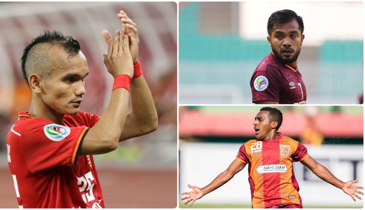 Ratusan pemain berlomba-lomba untuk memperkuat Timnas Indonesia menuju putaran kedua Kualifikasi Piala Dunia 2022. Dari 24 nama yang terpilih, ada beberapa nama pemain top yang tidak masuk dalam daftar. Berikut 7 pemain top yang tidak dipanggil ke Timnas Indonesia. (kolase foto Bola.com)