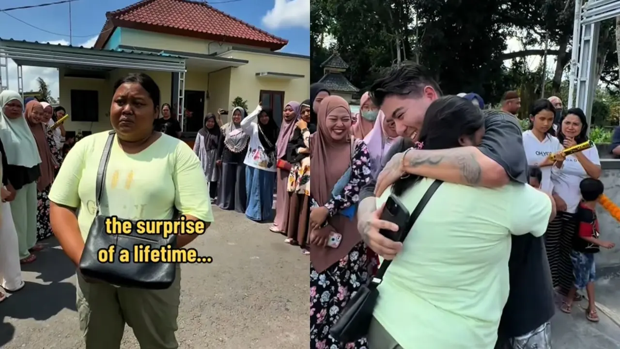 Wanita Bali Dapat Rumah dari Bule