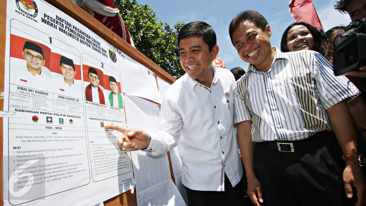 20151209-Ketua DKPP, Menpan RB, dan Walikota Depok Tinjau Pelaksanaan Pilkada Serentak di Depok