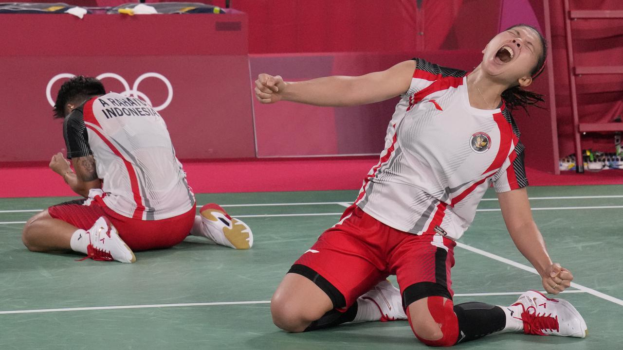 FOTO: Greysia Polii / Apriyan Rahayu Lolos ke Semifinal Olimpiade Tokyo 2020