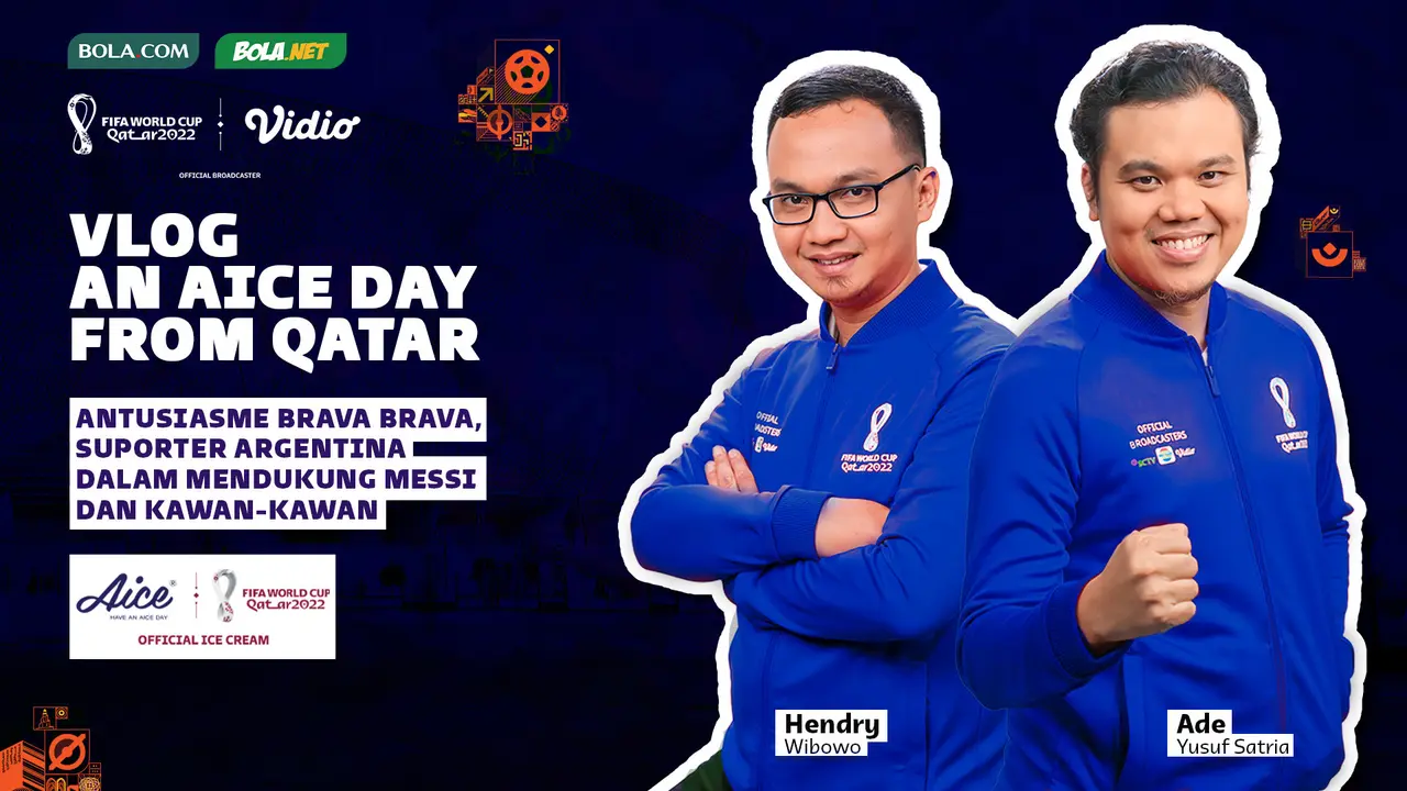 Antusiasme Brava Brava, Suporter Argentina dalam Mendukung Lionel Messi dan Kawan-Kawan