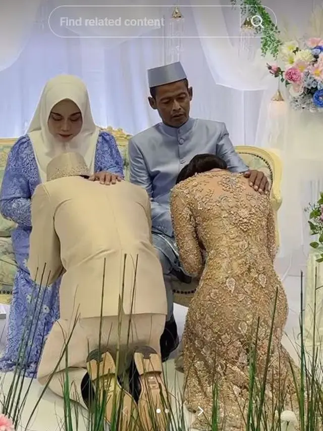 5 Potret Kedekatan Azizah Salsha dan Ayah Arhan, Menantu Mertua